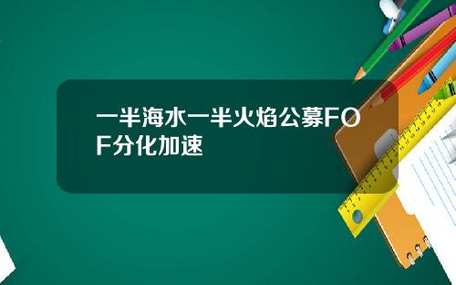 一半海水一半火焰公募FOF分化加速