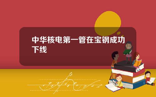 中华核电第一管在宝钢成功下线