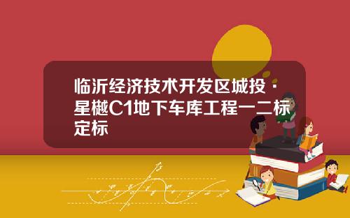 临沂经济技术开发区城投·星樾C1地下车库工程一二标定标