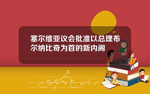 塞尔维亚议会批准以总理布尔纳比奇为首的新内阁