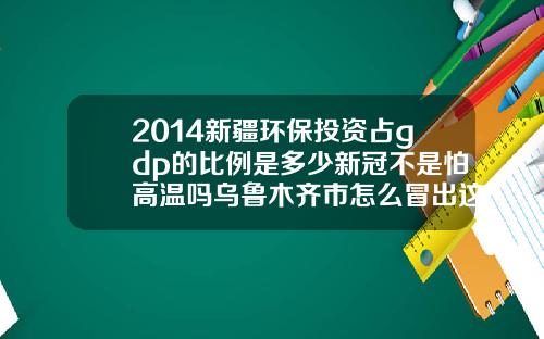 2014新疆环保投资占gdp的比例是多少新冠不是怕高温吗乌鲁木齐市怎么冒出这么多确诊