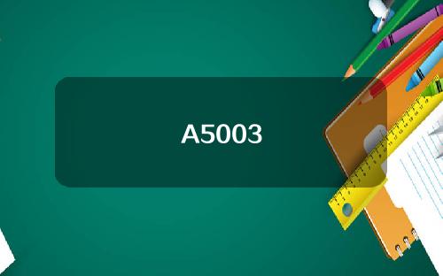 A5003