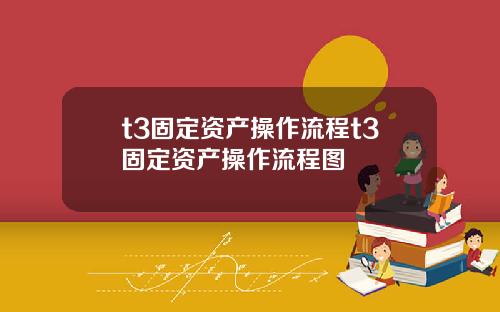 t3固定资产操作流程t3固定资产操作流程图