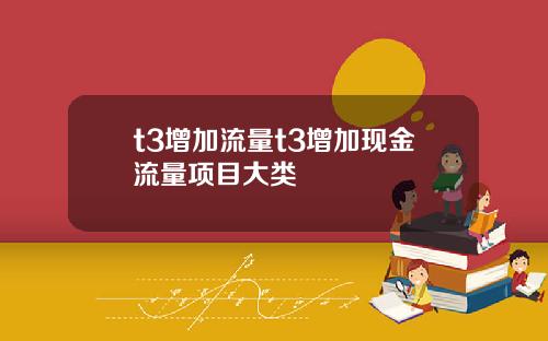 t3增加流量t3增加现金流量项目大类