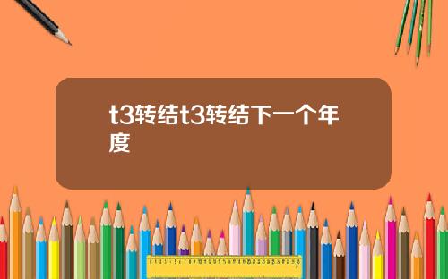 t3转结t3转结下一个年度