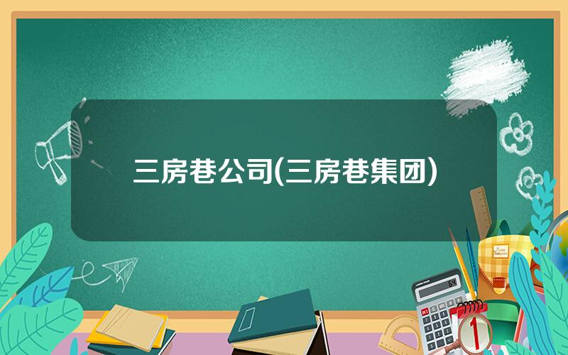 三房巷公司(三房巷集团)
