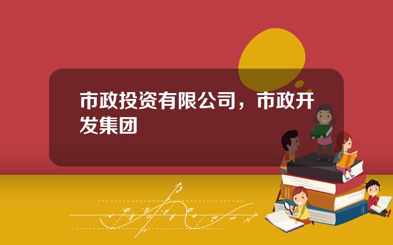 市政投资有限公司，市政开发集团